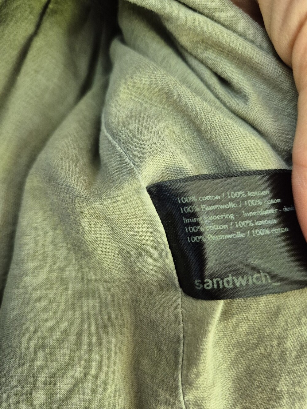 100% Cotton Skirt By Sandwich Size 38 - Picture 7 of 9